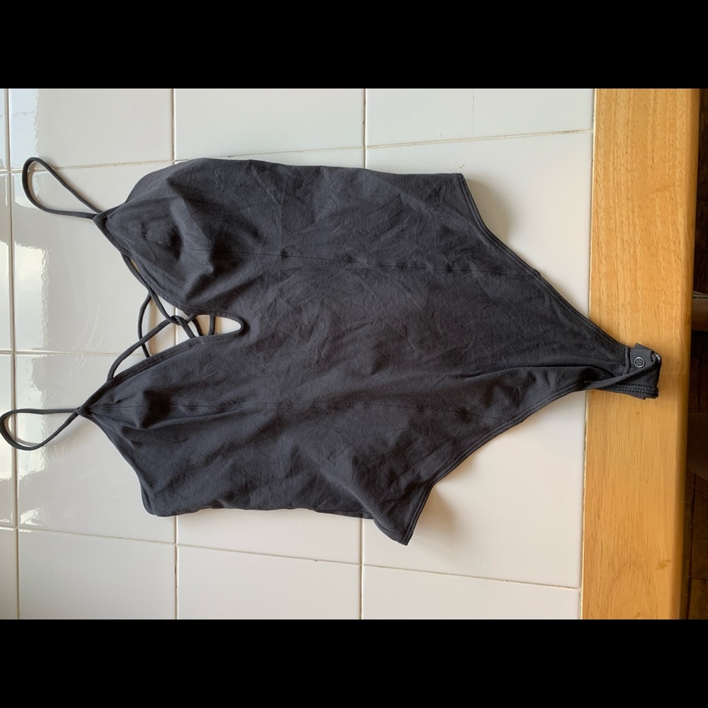 Grey bodysuit!